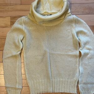 Diesel Yellow Cowlneck Sweater
